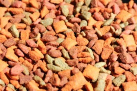 Blur of Pet Food Stock Photos