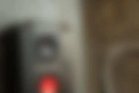 Blur red button Stock Illustration