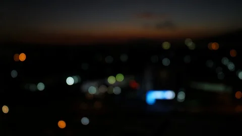 Blur scene, night light of the city Stock Footage 99349953