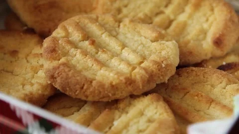Blur to Sharp - Biscuits Stock Footage 151423282
