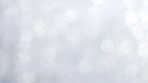 Blur the Slow motion white bokeh to present it as a background. Bokeh of water d Stock Footage 208643933