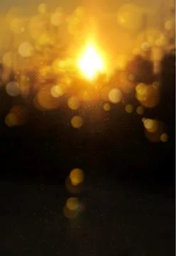 Blur soft sunshine landscape background Stock Illustration
