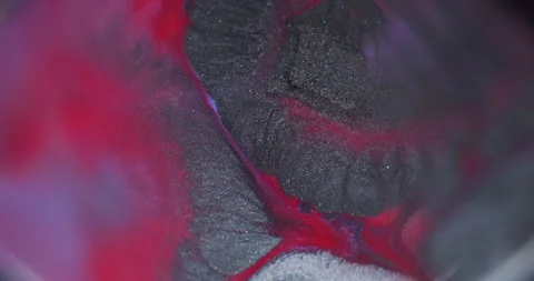 Blur splash art paint texture pigment spatter flow Stock-Footage 314998869