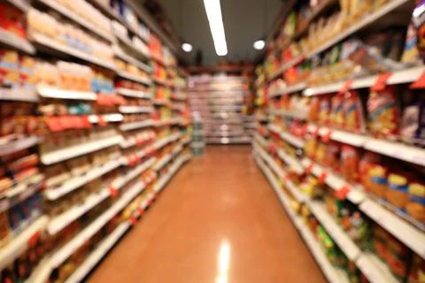 Blur Store background Stock Photos