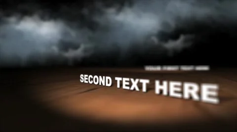 Blur Title for AE 스톡 After Effects