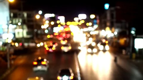 Blur traffic Stock Footage 108768006