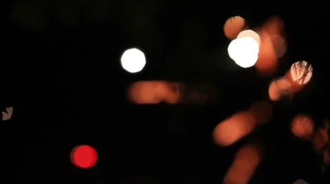 Blur unsharf firework display Stock-Footage 46709112