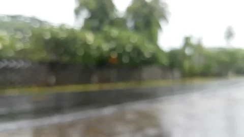 Blur video of rain Vidéo 226183157