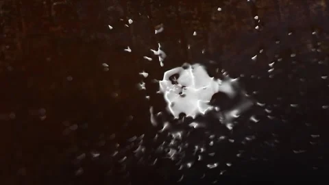 Blur Water Texture in Macroscope Stock Footage 324497474