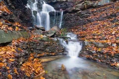 Blur waterfalls 写真素材