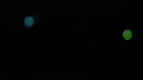 Blure lights from the train window Stock-Footage 99436263