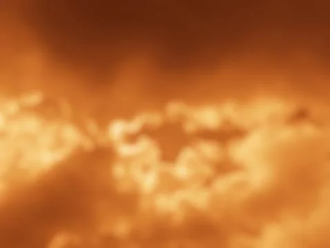 Blured amber texture of smoke like clouds for abstract backgrounds Stock Photos