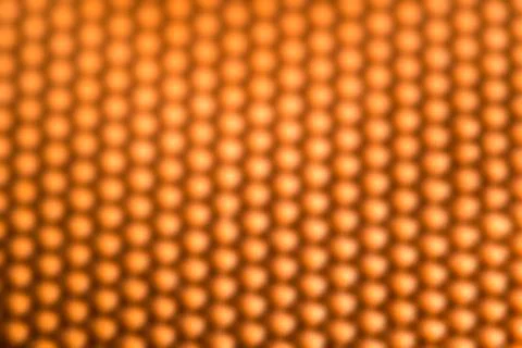 Blured background of yellow circle light. Stock Photos