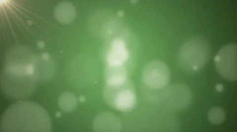 Blured bokeh on a green background Stock Footage 64731231