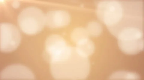 Blured bokeh on a yellow background Stock Footage 64731268