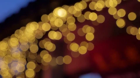 Blured christmas lights Video stock 83685176