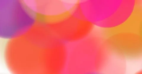 Blured colorful abstract bubbles background Stock Illustration