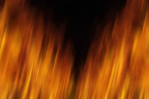 Blured fire background Stock Photos