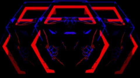 Blured Lines VJ Loops Stock Footage 79892162