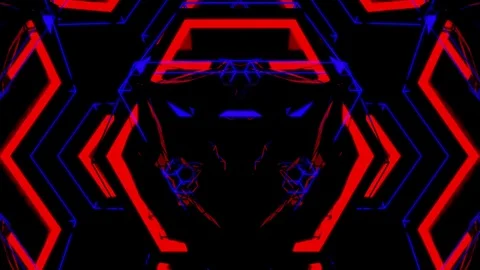 Blured Lines VJ Loops Stock Footage 79892384