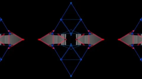 Blured Lines VJ Loops Stock Footage 79892421