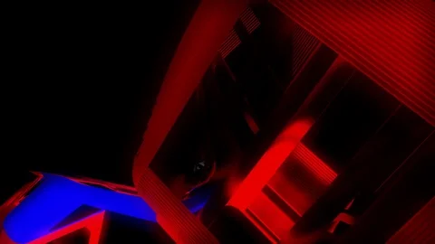 Blured Lines VJ Loops Stock Footage 79892874