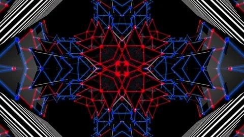 Blured Lines VJ Loops Stock Footage 79893224