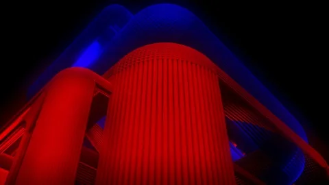 Blured Lines VJ Loops Stock Footage 79893394