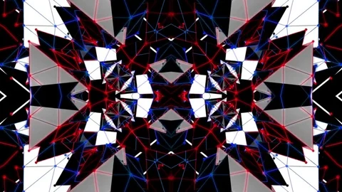 Blured Lines VJ Loops Stock Footage 79893814