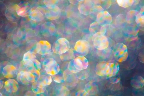 Blured silver glitter texture abstract background Stock Photos