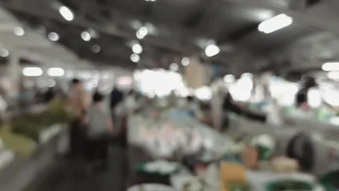 Blurrd market2 Stock Footage 337762719