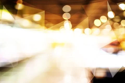 Blurred abstract background with bokeh light. Stock Photos