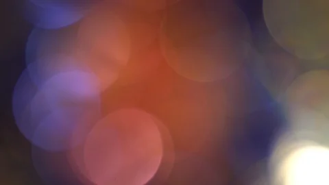 Blurred abstract background of color flashing circles 動画素材 102033599