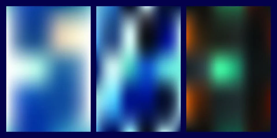 Blurred abstract background with colorful gradient effect Stockillustratie