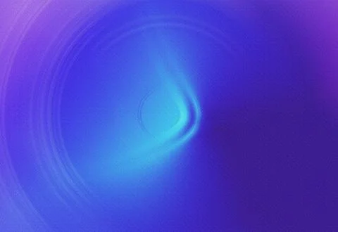 A blurred abstract background with a dominant blue hue, featuring smooth tr.. Stock Illustration