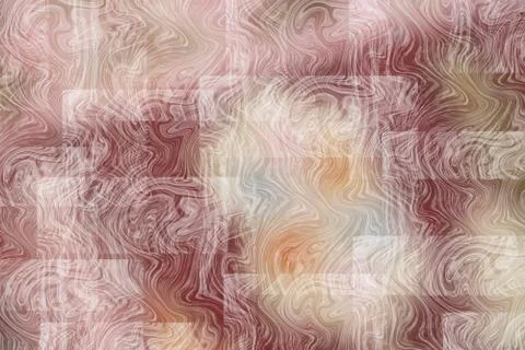 Blurred abstract background  with graphic elements. Glowing red backdrop Foto stock