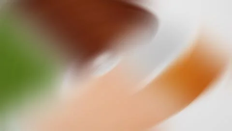 Blurred abstract background with green orange and brown colors Иллюстрация