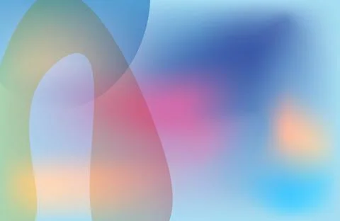 Blurred abstract background with mixed rainbow colors. イラスト素材