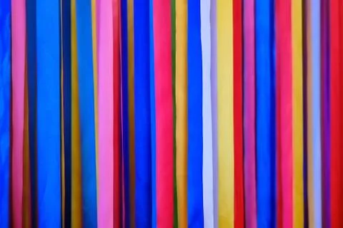 Blurred abstract background of multicolored stripes Stock Photos
