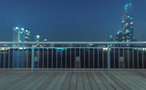 Blurred abstract background of riverwalk Stock Photos