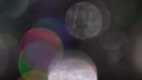 Blurred abstract background with shiny bokeh overlay Видео 318675009