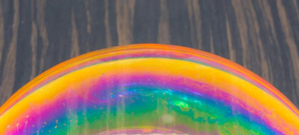 Blurred abstract background - Soap bubble textured design - defocused soft ba Stock Photos