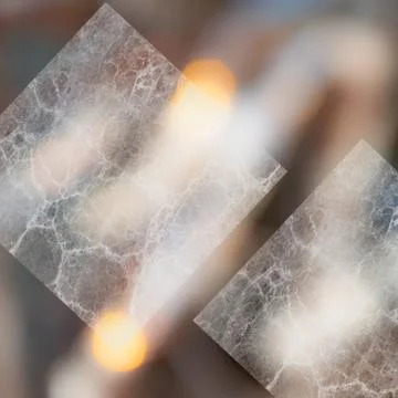 Blurred abstract background  with stone marble graphic elements. Glowing back Ilustración de archivo