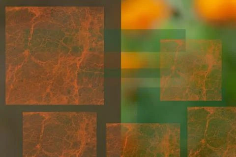 Blurred abstract background  with stone marble graphic elements. Glowing back Foto stock