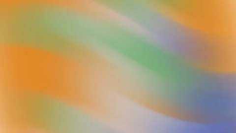 Blurred abstract blend of orange, green, and blue hues suitable for backgrounds, Stock Footage 325635174