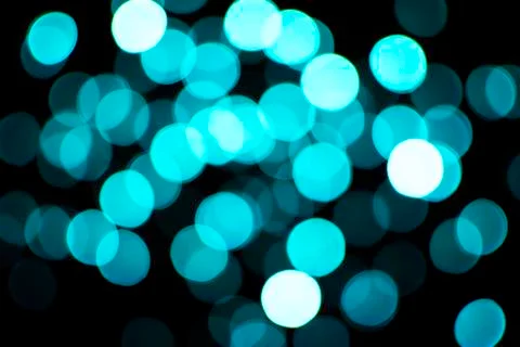 Blurred abstract blue glitter texture, defocused christmas lights. Holiday ch Stock Photos