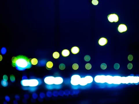 Blurred abstract bokeh background Stock Photos