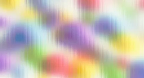 Blurred abstract design features soft multicolor hues and vertical stripes cr Stock Illustration
