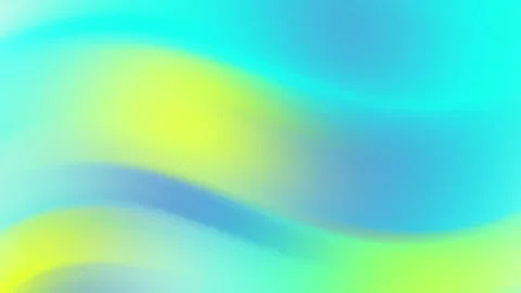 Blurred abstract gradient of blue, green, and yellow Stock Footage 320761412