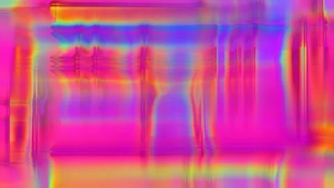 Blurred Abstract Motion Pattern Loop Neon Fluorescent Wave Stock Footage 159866792